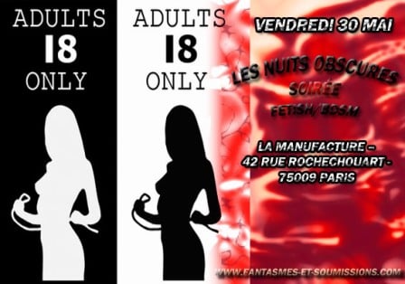 Flyer les nuits obscures mai 2014