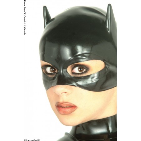 Masque catwoman latex