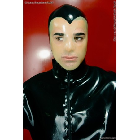 Masque cagoule latex homme