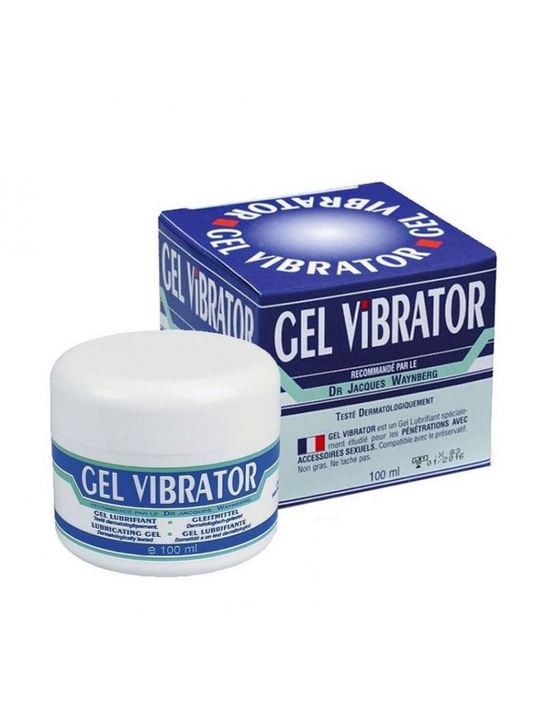 Lubrifiant gel vibrator 100 ml  avec packaging