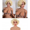Poupée blonde Jessica ultra réaliste : seins nus et visage
