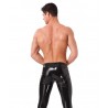 Pantalon latex homme  vu de dos porté