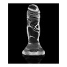 Gode transparent réaliste jelly 12x2,6 cm
