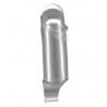 Gaine pénis extensible transparente n°35 de profil
