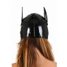 Masque catwoman vinyle noir de dos
