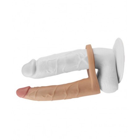 Gode cockring double péné : mode d'utilisation