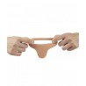Gode cockring double péné : élasticité du cockring