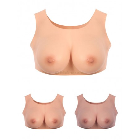 Buste faux seins pour homme 3 coloris