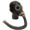Tuyau masque à gaz 50 cm : exemple d'utilisation