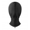 Cagoule zip grandes ouvertures en lycra vue de dos