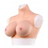 Buste faux seins bonnet B vu porté