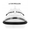 Pompe vagin manuelle Intense : 2 coupelles tailles différentes