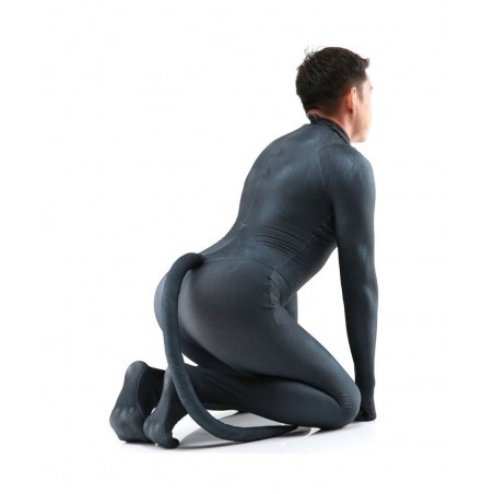 Combinaison cosplay dog sur homme à 4 pattes