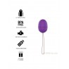 Oeuf vibrant télécommandé lilas S : caractéristiques