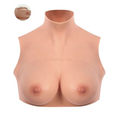 Buste seins silicone bonnet B