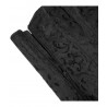 Corset arabesques : détail fermeture