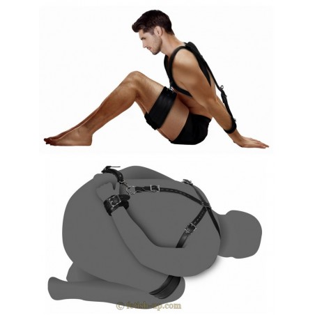 Harnais entraves mains cuisses