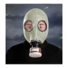 Masque à gaz gris avec cartouche