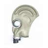 Masque à gaz gris sans cartouche