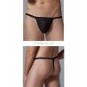 String dentelle léopard homme