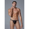 String dentelle léopard homme vu de face sur homme