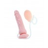 Gode éjaculateur avec poire vu de dessous