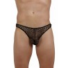 String résille homme vu de face