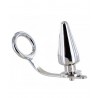 Plug acier chirurgical avec cockring