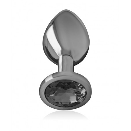 Plug aluminium bijou noir