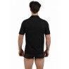 Chemise homme boutons carrés de dos