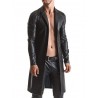 Manteau homme slim de face sur homme