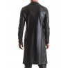 Manteau homme slim de dos