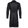 Manteau homme slim : détail coupe dos