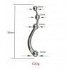 Chaine anale acier inoxydable : dimensions taille L
