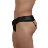 Jockstrap ouverture devant amovible de profil