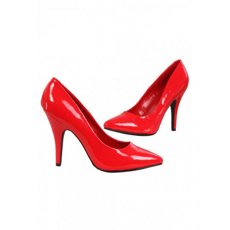 Escarpins rouges vernis