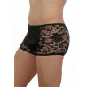 Boxer en dentelle pour homme de profil