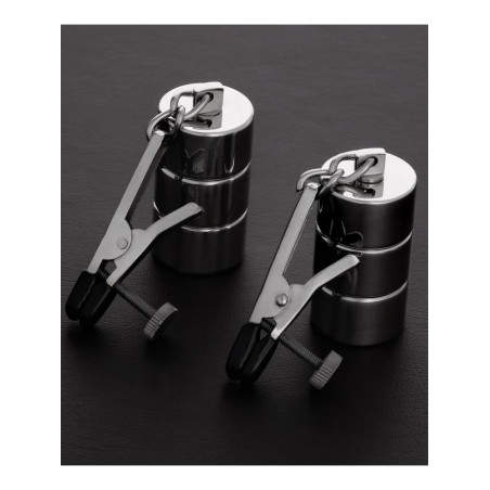 Pinces téton poids ajustables