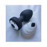 Plug bijou vibrant : détail plug et télécommande