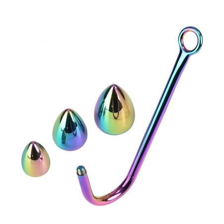 Crochet anal inox 3 plugs