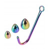 Crochet anal inox 3 plugs