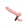 Double gode ceinture vibrant femme : godes