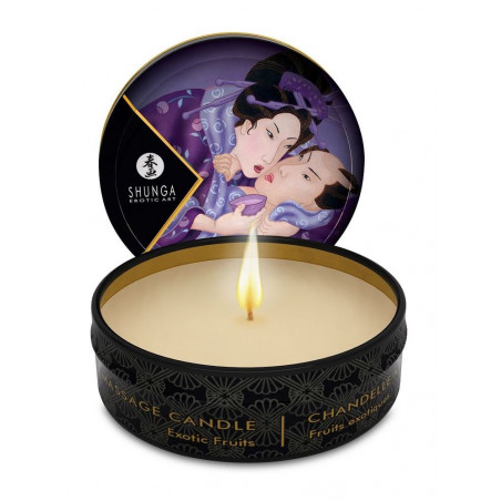 Bougie de massage exotique