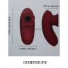 Stimulateur clitoris Losa : dimensions