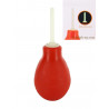 Petite poire anale rouge à embout fluo
