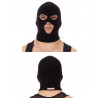 Cagoule lycra grandes ouvertures noire