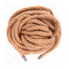 Corde chanvre 10 m avec embouts métalliques