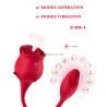 Double stimulateur suckclit : modes succion et vibration