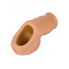 Prothèse pénis FTM beige : ouverture