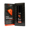 Gel picotant fraise Orgie High Voltage : packaging ouvert